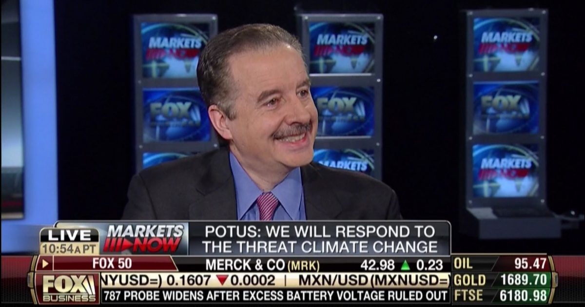 Tom Borelli on Obama's Climate Change Agenda with Melissa Francis on Fox Business
