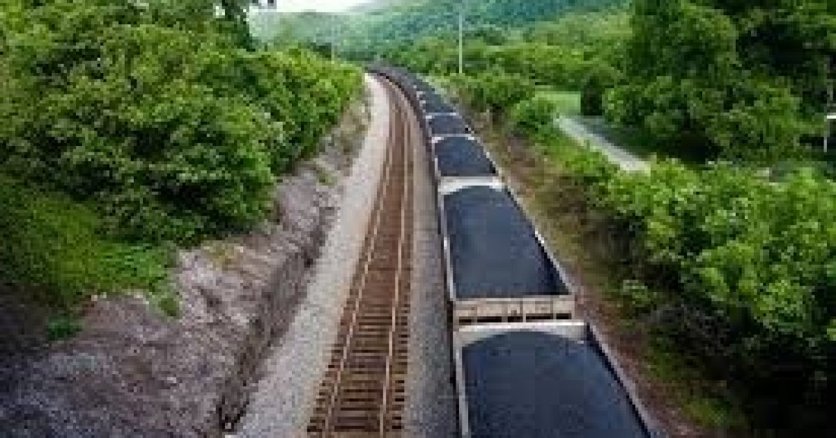 coal on trail