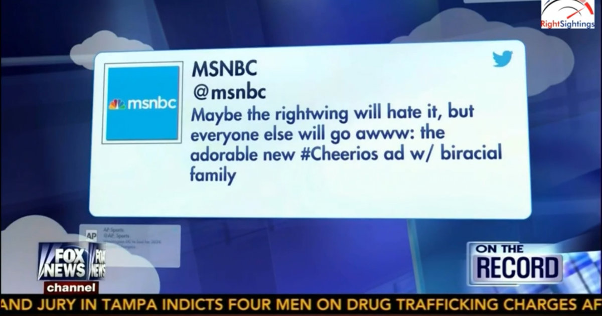 MSNBC tweet