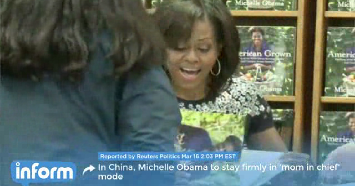 michelle to china