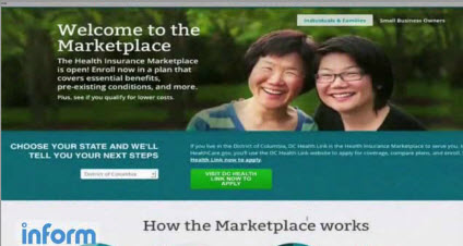 ObamaCare Market Place