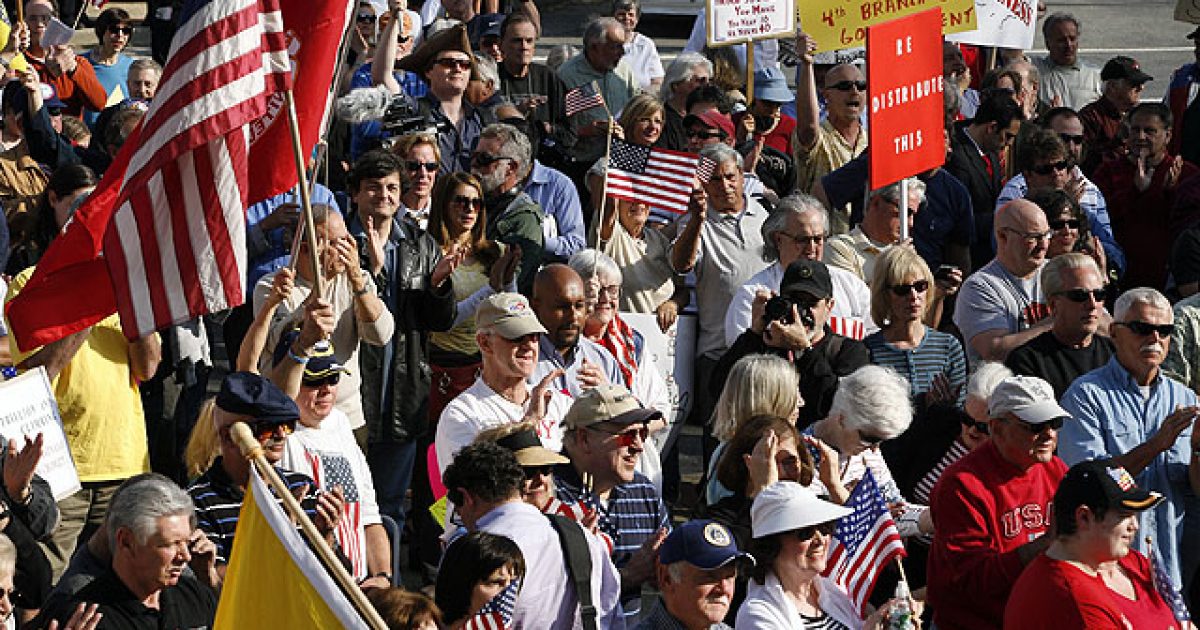 TEA PARTY RALLY