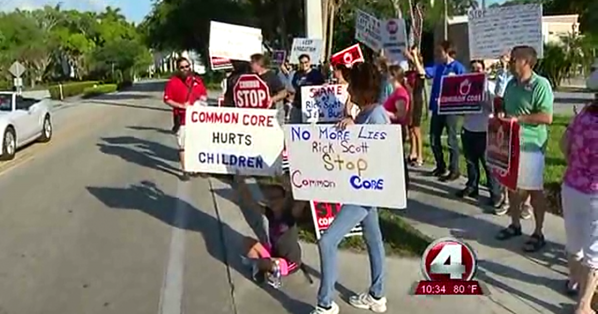common core protest
