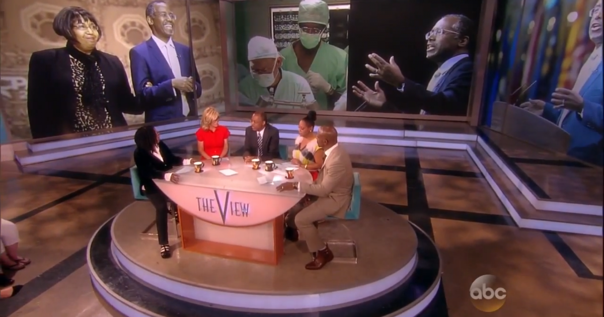 dr carson on the view