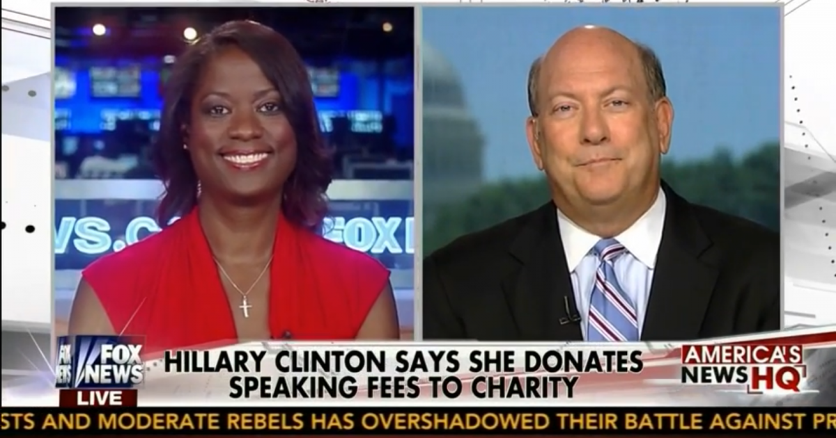 deneen and richard on clinton foundation 07052014