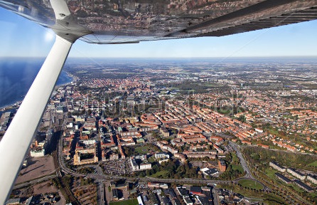 Aerial Plane View