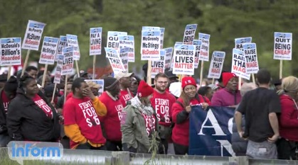 McDonalds Protest