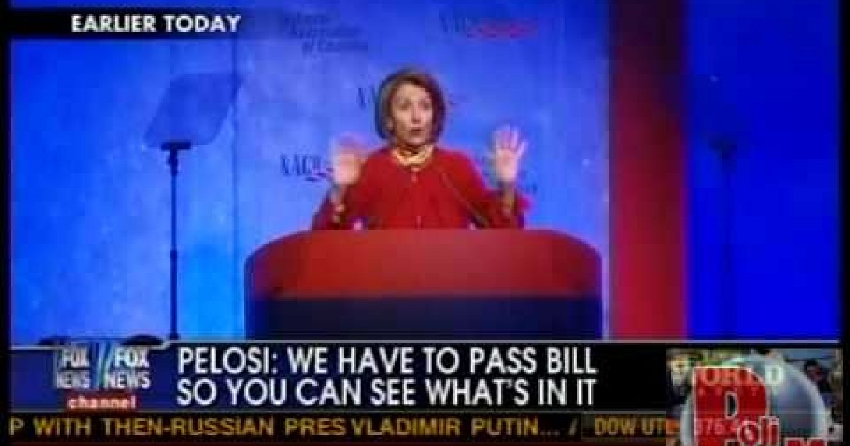 Are the ObamaCare Exchanges Working? Nancy Pelosi