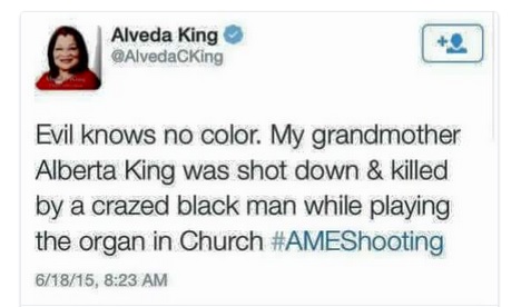 Alveda King Tweet