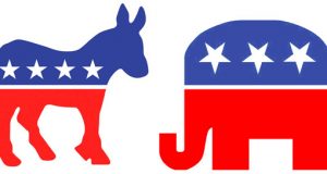 Democrat and Republican