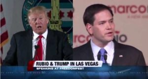 Trump and Rubio at FreedomFest