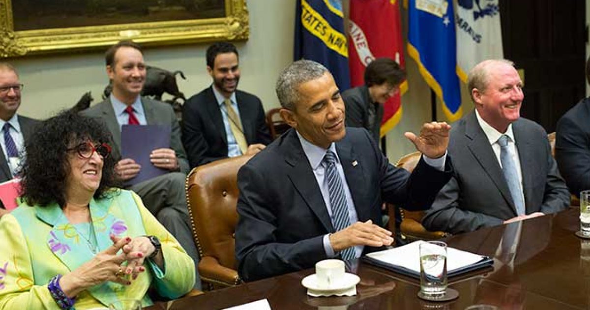 Barack Obama, Loretta Rosenmayer, Gregory Abel