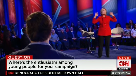 hillary cnn townhall