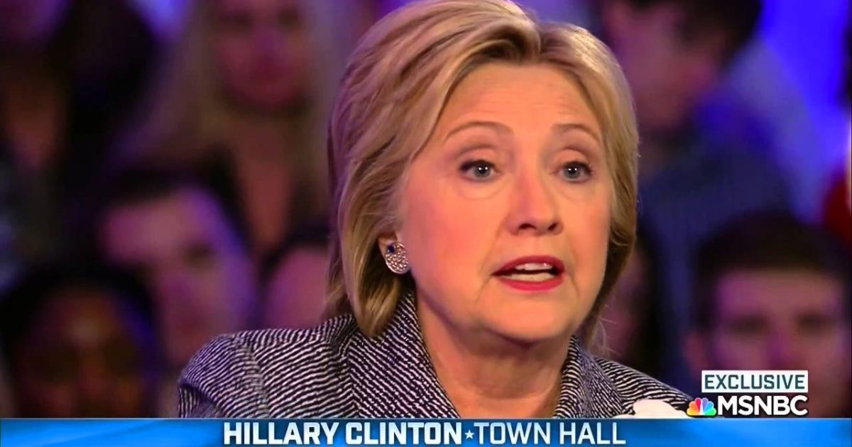 Hillary Clinton Forgets Benghazi, Tells Crowd “we didn’t lose a single person” in Libya