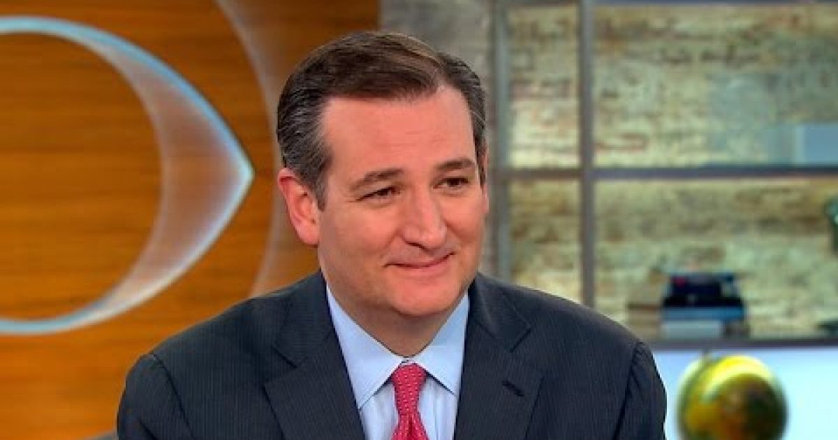WATCH: Ted Cruz Schools CBS Panel on Teachings of Islam