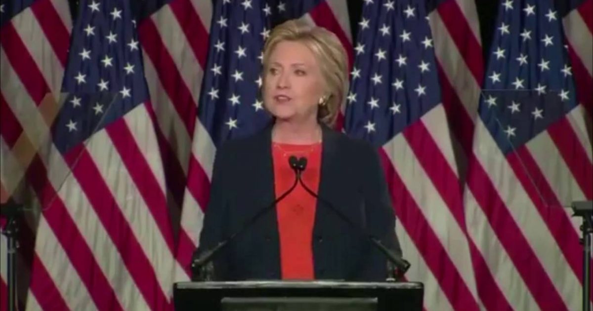 WATCH: Hillary’s Foreign Policy Speech That’s All About… Donald Trump?!