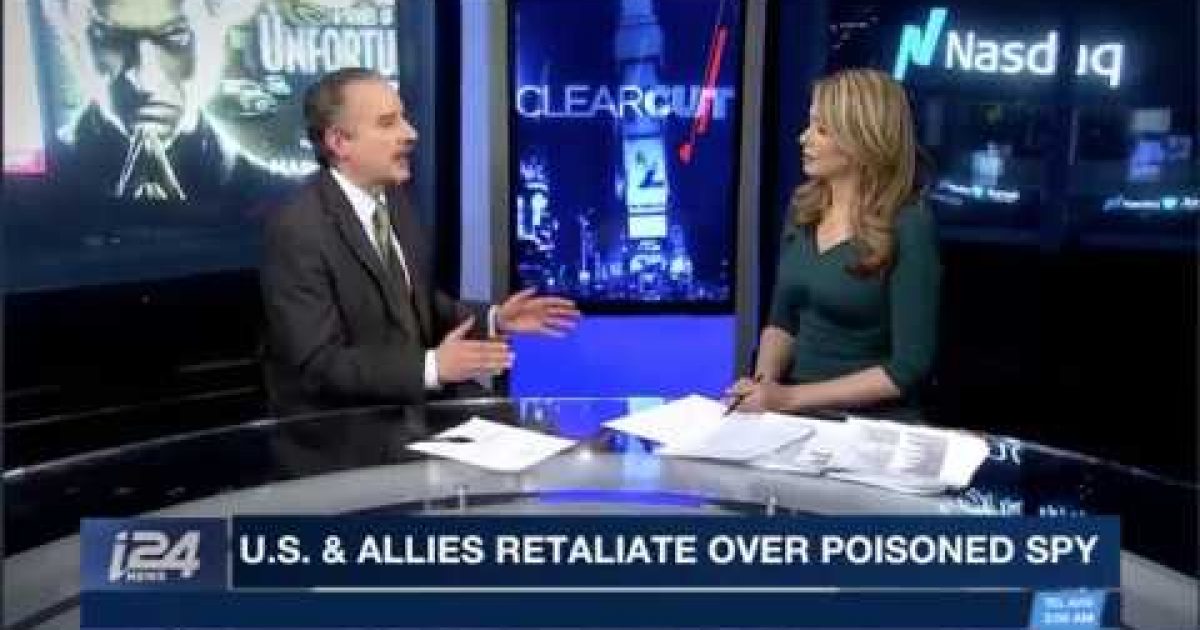 Tom Borelli Discusses Trump Expelling 60 Russians On i24 News