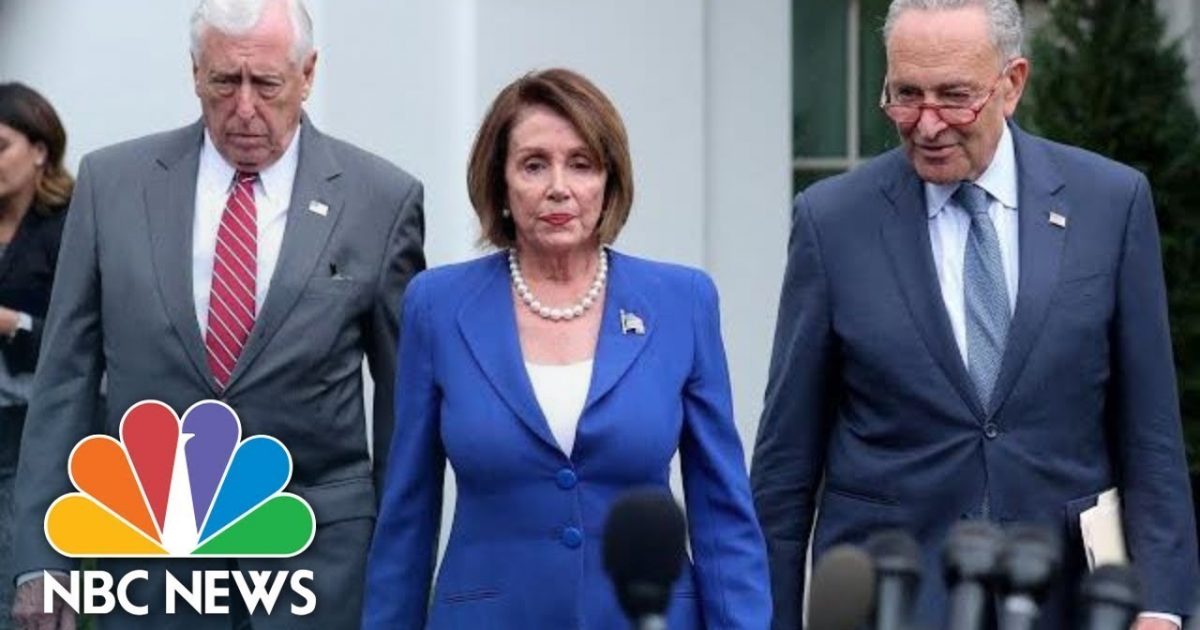 Democrats Bolt from White House Meeting After Trump Called Pelosi ‘Third-Grade Politician’